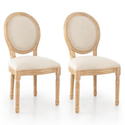 Giantex Wood Dining Chairs Set - 1