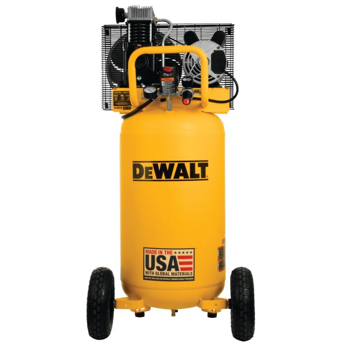 DeWALT DXCM251 25 Gallon 200 PSI Vertical Portable Oil lubed Air Compressor - Image 1