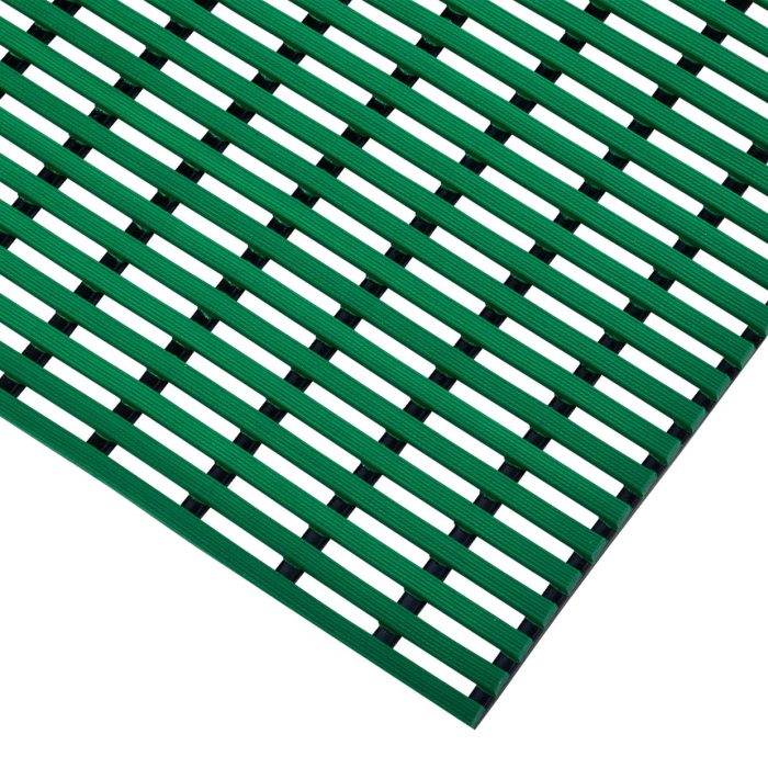 Interflex Duckboard Walkway Mat - Green 60cm x 10m Roll - Image 1