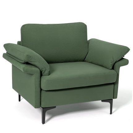 Giantex Accent Chair - Green 1