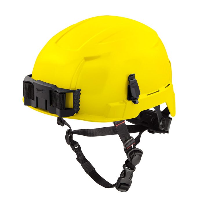 Milwaukee 48-73-1303 Yellow Class E Type 2 Safety Helmet w/ BOLT - Image 1