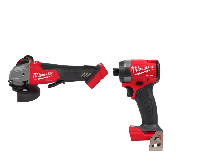 Milwaukee 2880-20ID M18 FUEL 18V 4-1/2"/5" Paddle Switch Grinder w/Impact Driver - Image 1