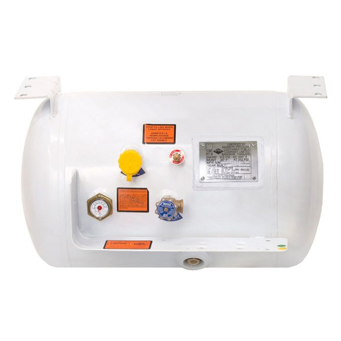 Flame King YSN203 16" x 27" ASME 20.3 Gallon Cylinder w/ LG Mnt Brackets - Image 1