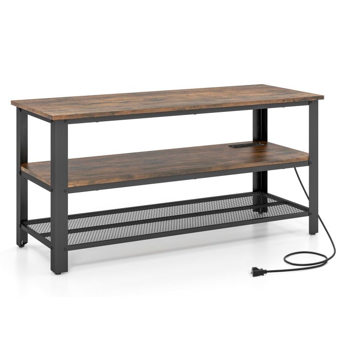 Giantex TV Stand for Bedroom, Entertainment Center for TVs up to 50” - Image 1