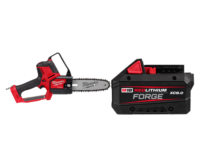 Milwaukee 3004-20B8F M18 FUEL 18V HATCHET 8" Pruning Saw w/ 8AH Forge Battery - Image 1