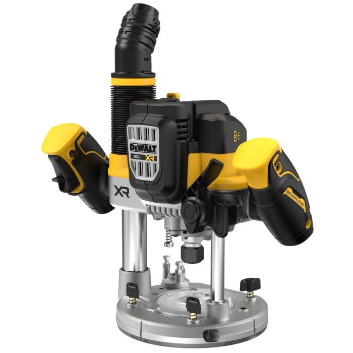 DeWalt DCW620B 20V MAX XR 2-1/4 HP Brushless Cordless Plunge Router - Bare Tool - Image 1
