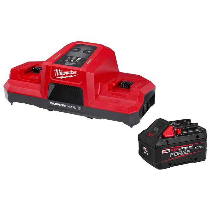 Milwaukee 48-59-1881SC M18 18V Dual Bay Super Charger Starter Kit - Image 1