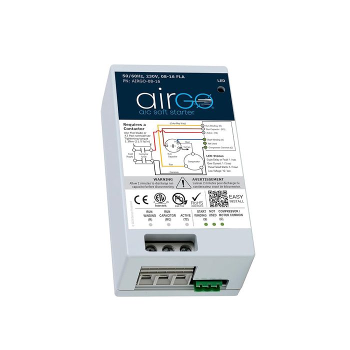 AirGo 8-16A AC Soft Starter Motor Protection for Utility and/or Generator Power - Image 1