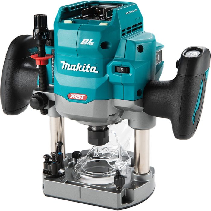 Makita GPR01Z 40V max XGT Brushless 2-1/4 Maximum HP Plunge Router - Bare Tool - Image 1