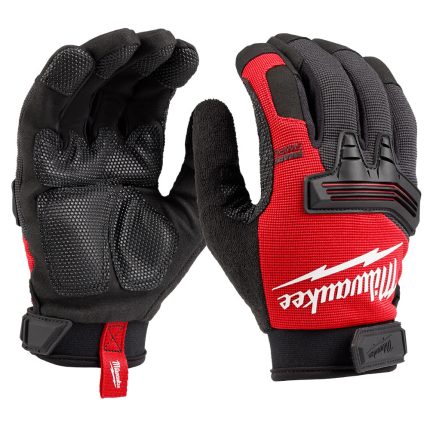 Milwaukee 48-73-8532 Wrecking Work Glove Large w/ TPR Knuckle Protection