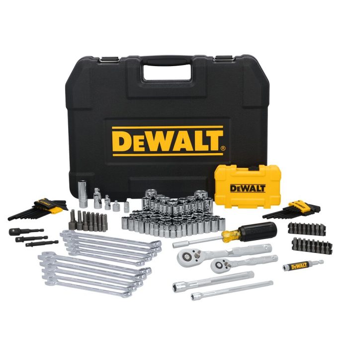 Dewalt DWMT45425 Machanics Tool Set 142 Piece - Image 1
