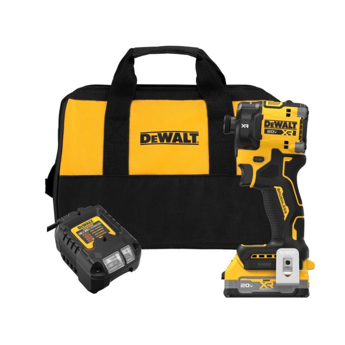 Dewalt DCF870E1 20V 1/4" MAX XR Brushless Quiet Hydraulic Impact Driver Kit - Image 1