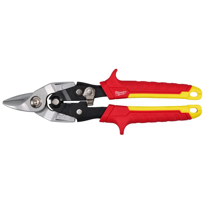 Milwaukee 48-22-4569 Durable Bulldog Aviation Snips w/ Color Coded Handles - Image 1