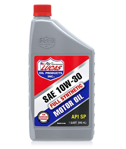 Lucas Oil 10050 Synthetic Motor Oil 1 Qt - SAE 10W-30 API SN Plus Performance