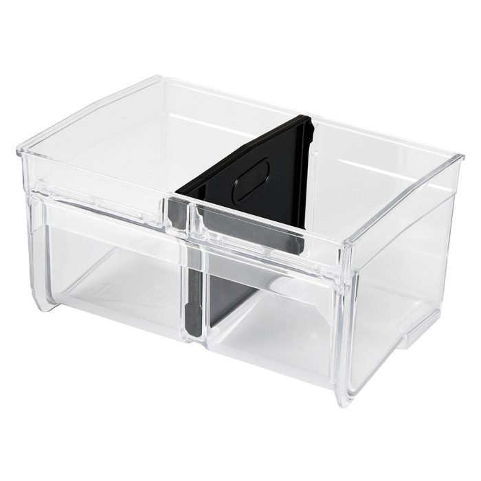 Milwaukee 48-22-8434 Large Bin for PACKOUT Clear and Durable Tilt Bin Organizer - Image 1