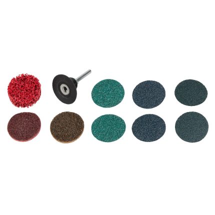 Milwaukee 49-92-9000 2" Quick Change Disc Kit - 10 PC