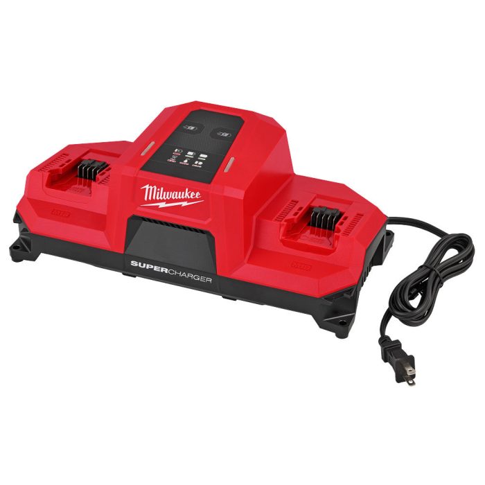 Milwaukee 48-59-1816 M18 18V Dual Bay Super Charger w/ 4 Point Mounting - Image 1
