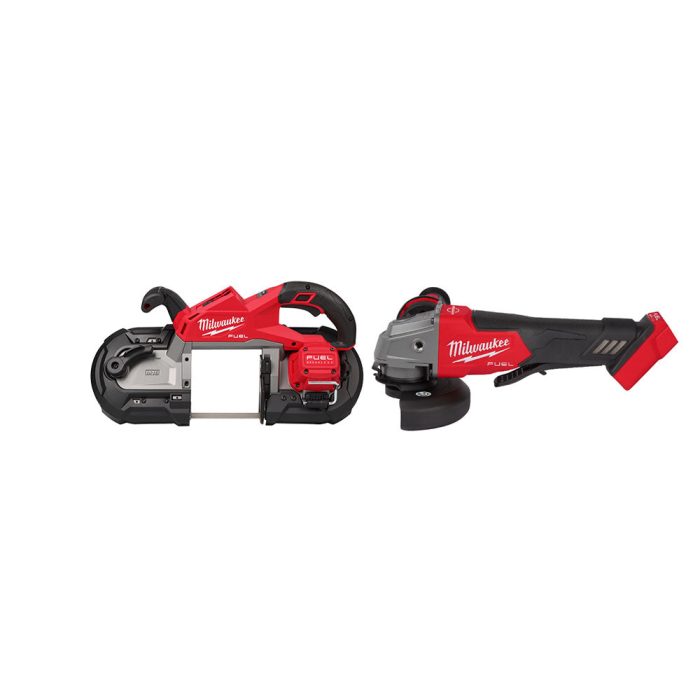 Milwaukee 2929-20GR M18 FUEL 18V Deep Cut Bandsaw w/ M18 Cordless Grinder - Image 1
