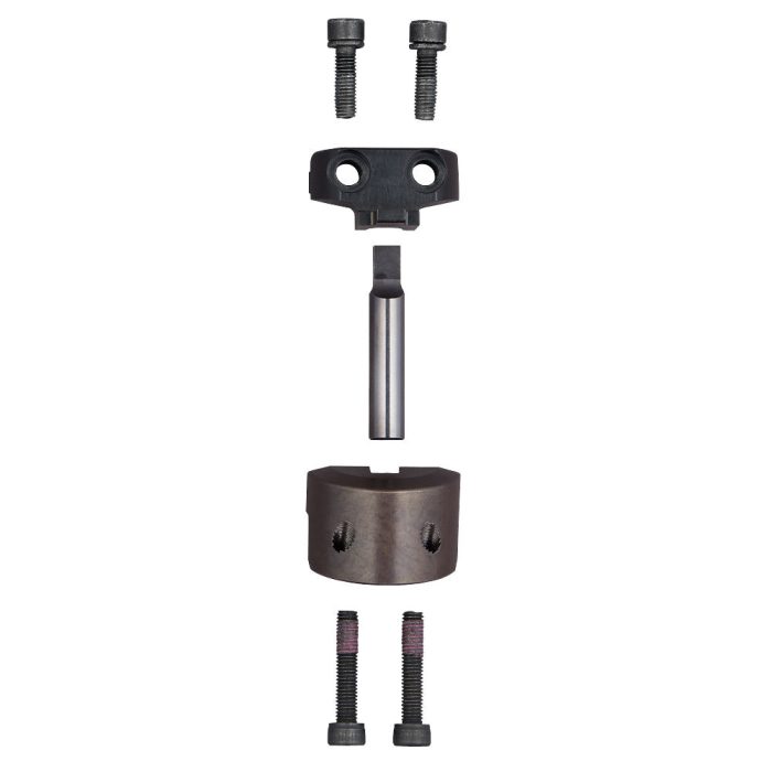 Milwaukee 48-44-0274 M18 FUEL 18V 10 Gauge Nibbler Punch & Die Accessory Set - Image 1