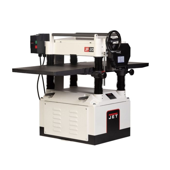 Jet JT1-1374 JWP-208HH-BLK 5HP 1PH 20" Durable Black Helical Head Planer - Image 1