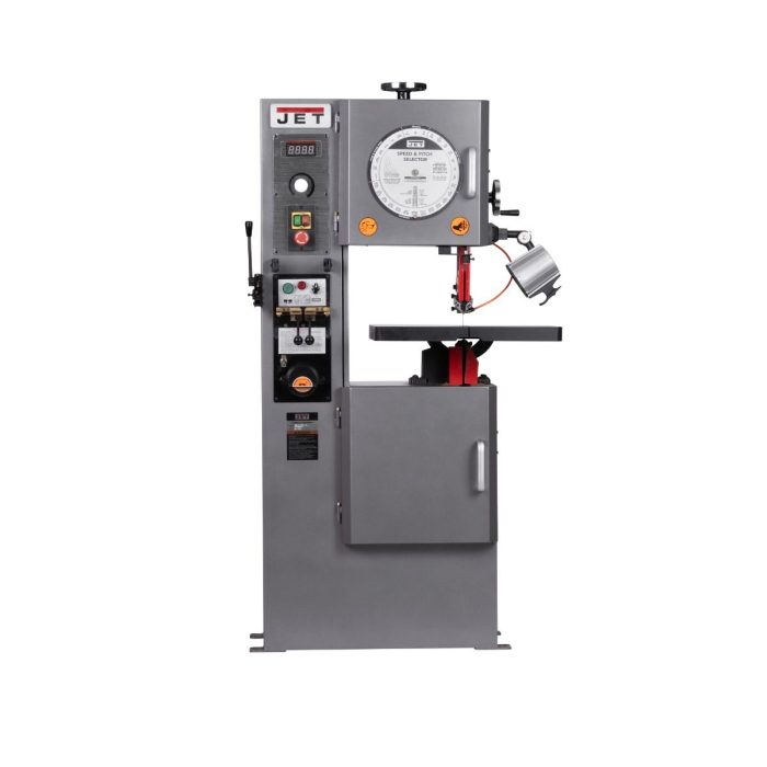 Jet JT1-1375 VBS-1207VS-DC 12" Continuous Variable Speed Vertical Band Saw - Image 1