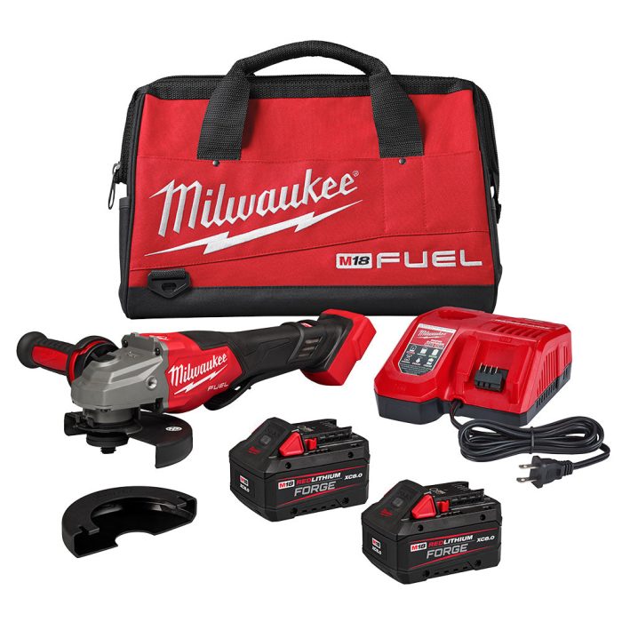Milwaukee 3670-22 M18 FUEL 18V 4-1/2"-6" Braking Grinder Paddle Switch Kit - Image 1