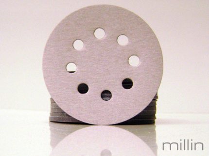 Riken Velcro Discs 125mm, 8 Hole, 50 Pack - 120grit