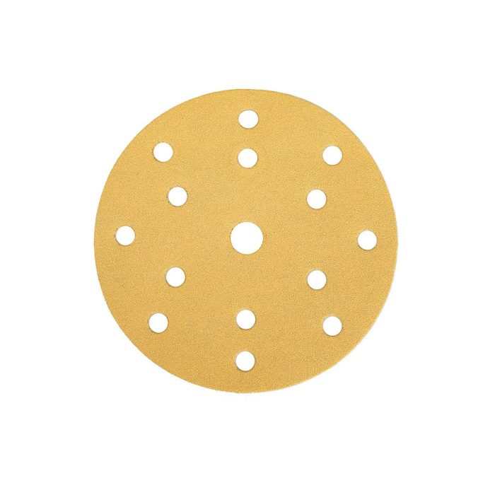 Mirka Gold Premium 150mm x 15 Hole Velcro Sanding Discs - 400grit - Image 1