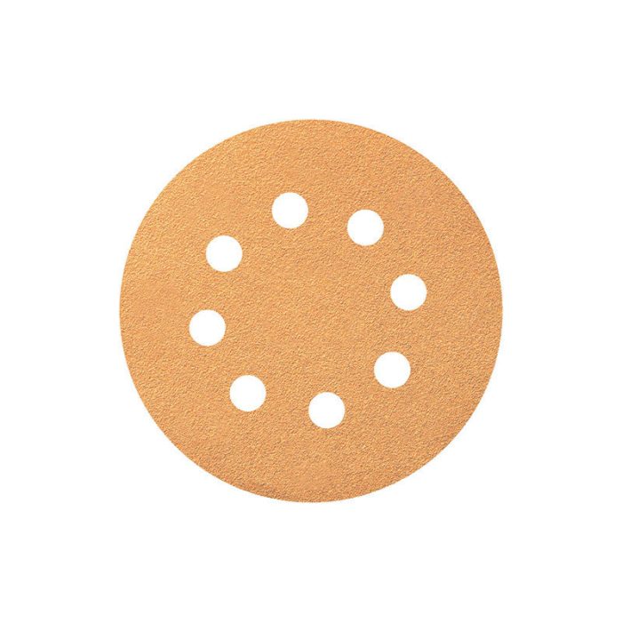 100 Pack Smirdex Premium Power Line 820 Velcro Discs 125mm x 8 Hole - 60gt - Image 1