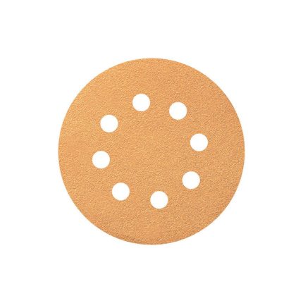 100 Pack Smirdex Premium Power Line 820 Velcro Discs 125mm x 8 Hole - 400grit