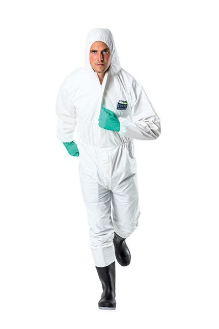 Titan 380  Disposable Coveralls, Rated For Protection Against Chemical, Asbestos And Bio-hazard Contamination - 3XL