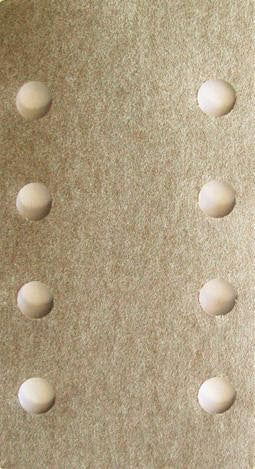 Pre-Cut Velcro Power Sander Sheets, 70mm x 127mm, 8 hole - 50 Pack