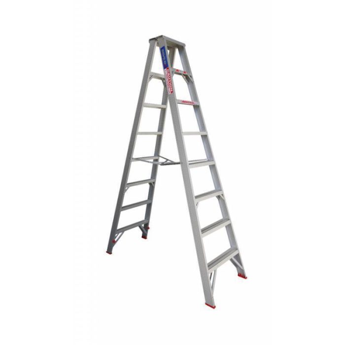 Tradesman Double Sided Step Ladder - 2.40M (8 Step) - Image 1