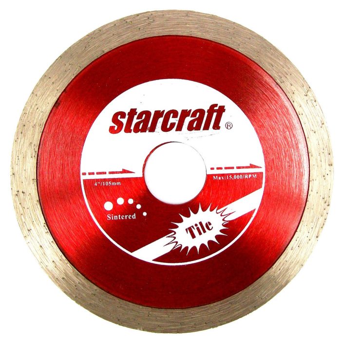 Starcraft Continuous Rim Sintered Diamond Economy Blades - Perfect For Cutting Tiles - Image 1