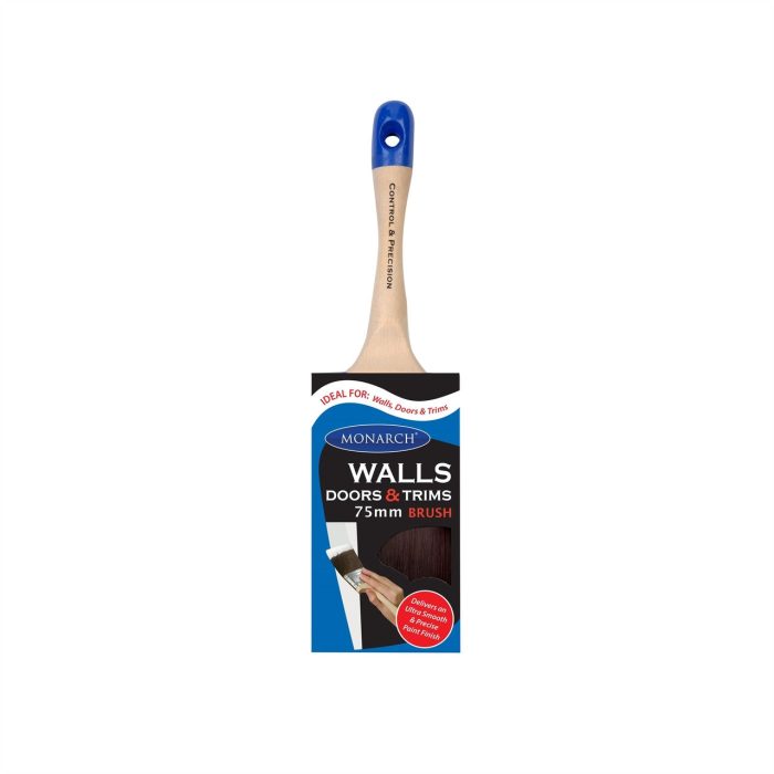 Monarch Walls, Doors and Trims Brush - 75mm - Image 1