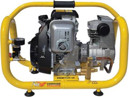 The Tradies Compressor - Compact Petrol Powered Work Site Compressor - Only 24kg