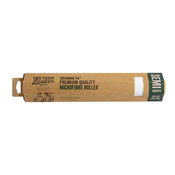 360mm x 10mm Two Fussy Blokes Semi Smooth Microfibre Roller Sleeves - Image 1