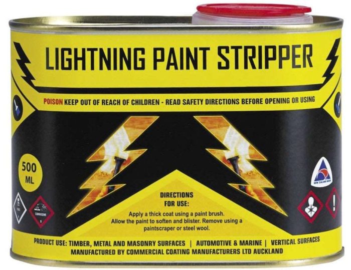 1lt Lightning Paint Stripper - Stripper That Works - Image 1