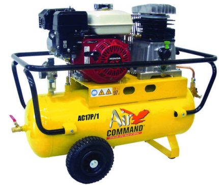 Air Command Honda Petrol Powered 5.5HP, 50L Belt Drive Compressor