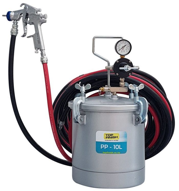 10 litre Industrial Pressure Pot Including 5m Hose Set And Industrial Spray Gun - 3.5 - Image 1