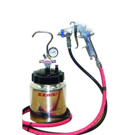 Star S-770 Spray Gun And 2.5 Litre Pressure Pot Kit - 3.0
