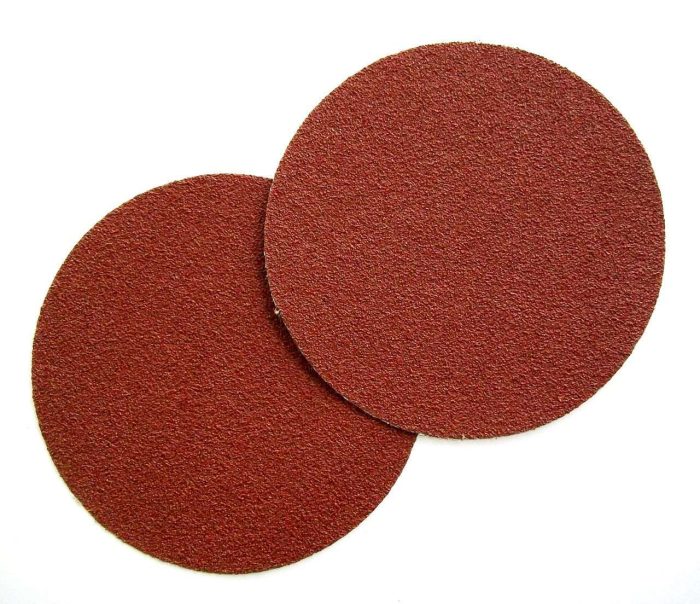 180mm RBX Adhesive Back Linishing Discs, 5 Packs - 40grit - Image 1