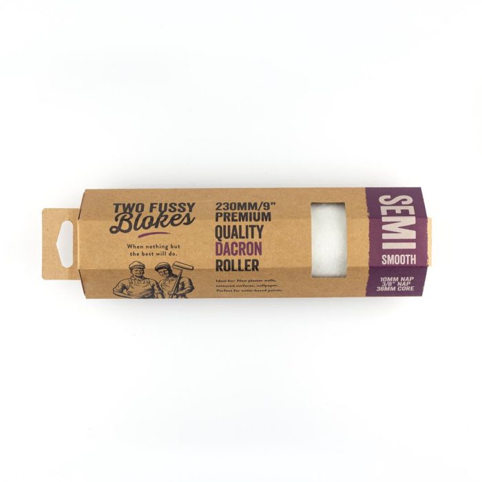 230mm x 10mm Two Fussy Blokes Dacron Roller Sleeve - Image 1