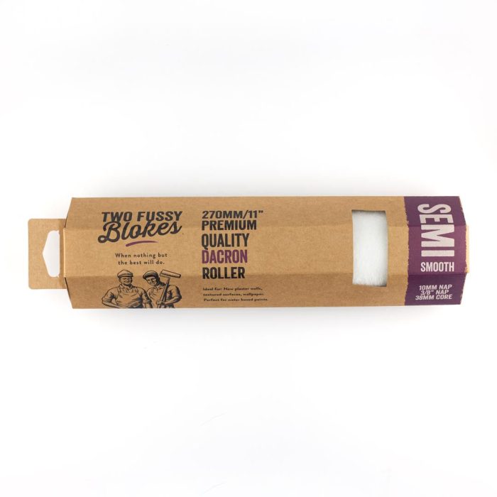270mm x 10mm Two Fussy Blokes Dacron Roller Sleeves - Image 1