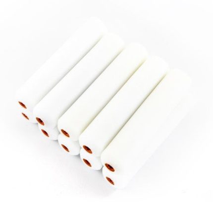 160mm Fine Foam Mini Roller Sleeves, 10 Pack