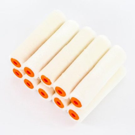 110mm Mohair Mini Roller Sleeves - 10 Pack
