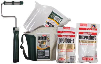 Wooster Ultimate Mini Roller Kit - Bucket, Liners, Roller Frame And Sleeves