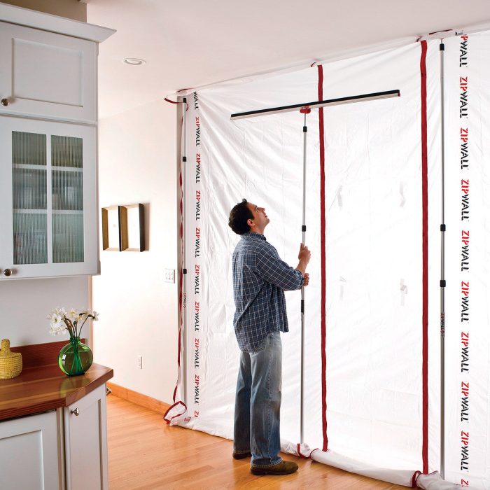 Zipwall Tight-Seal Rails - Providing A Tight Seal Along The Ceiling, Floor Or Wall - Image 1