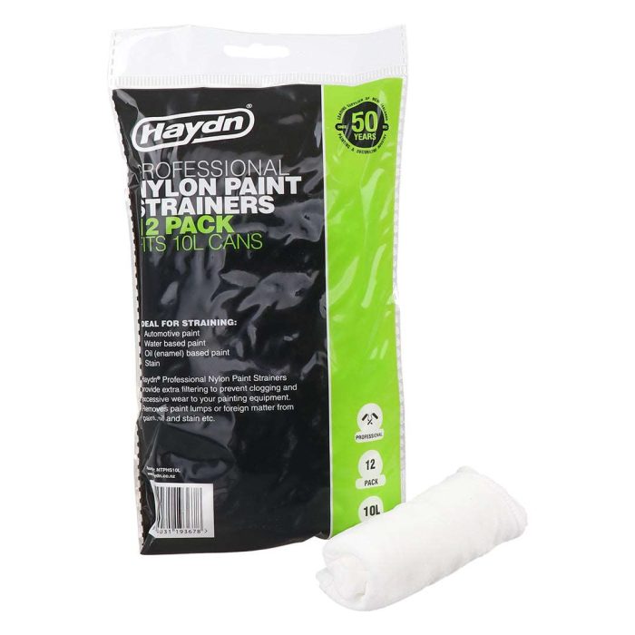 10 Litre Professional Paint Strainers - 12 Pack - Image 1