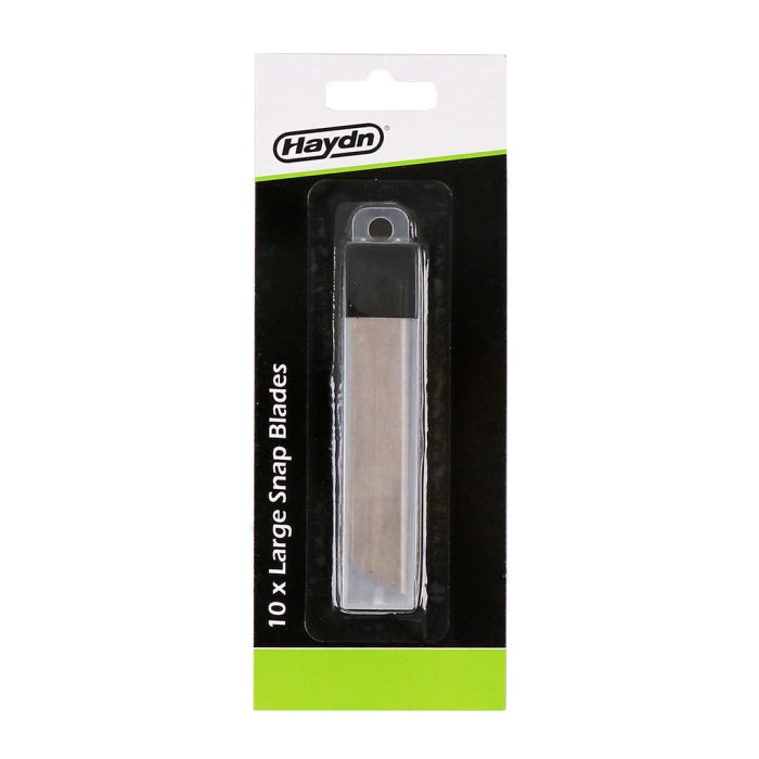 10 Pack Large Replacement Snap Blades For Utility Knives - 18mm - Image 1
